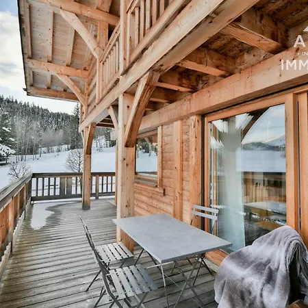 Chalet 5 Pour 8 Pers. Avec Wi-fi Et Garage Au Grand-bornand - Fr-1-391-199 Le Grand-Bornand