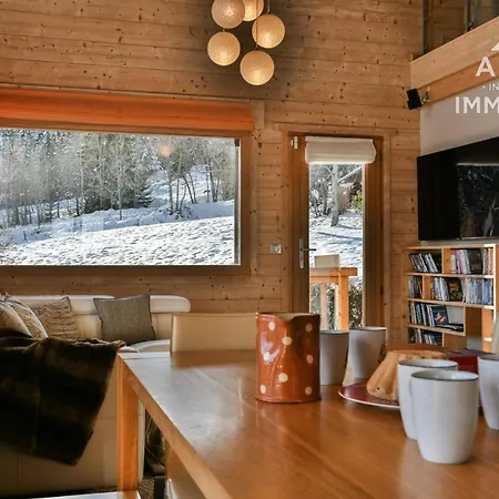 5 Pour 8 Pers. Avec Wi-fi Et Garage Au Grand-bornand - Fr-1-391-199 Chalet *
