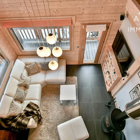 5 Pour 8 Pers. Avec Wi-fi Et Garage Au Grand-bornand - Fr-1-391-199 Chalet *