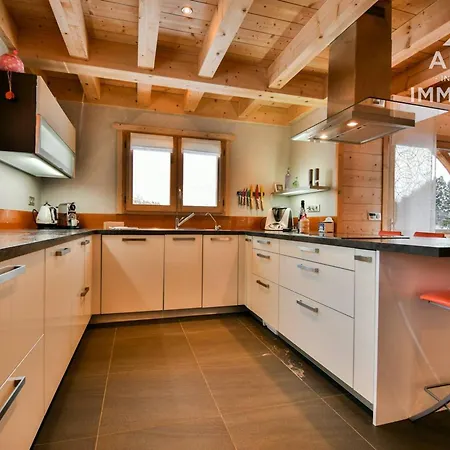 5 Pour 8 Pers. Avec Wi-fi Et Garage Au Grand-bornand - Fr-1-391-199 Chalet Le Grand-Bornand