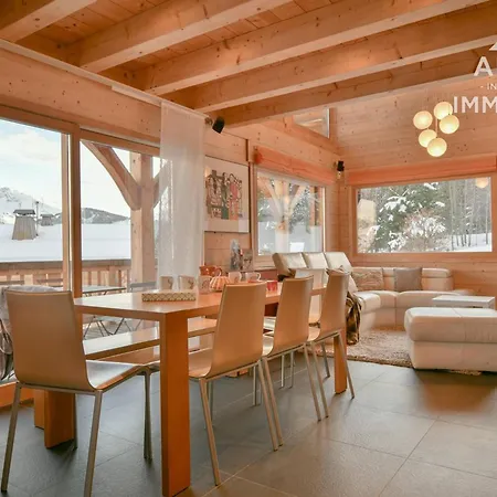 5 Pour 8 Pers. Avec Wi-fi Et Garage Au Grand-bornand - Fr-1-391-199 *